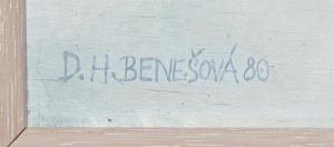 Benešová Daniela - Zimní krajina