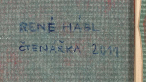Hábl René - Čtenářka