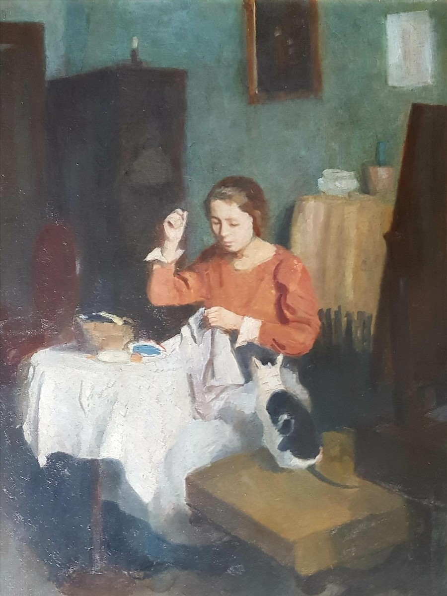Multrus Josef - U vyšívání