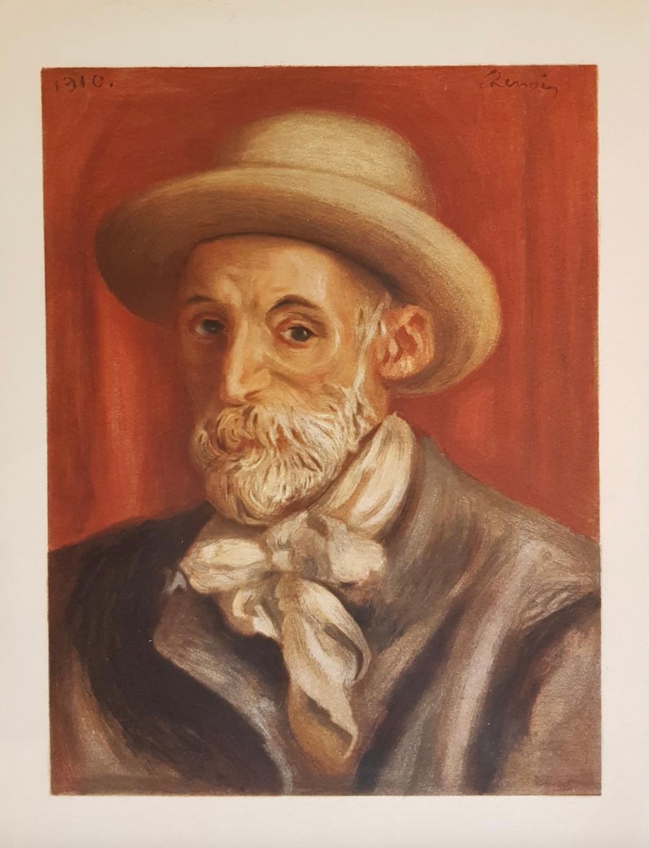 Auguste Renoir - Portrait de Auguste Renoir par lui-meme