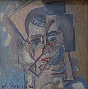 Antonín Procházka - Kubistický portrét