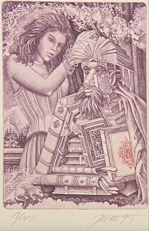 Josef DUDEK (1954) - Konvolut 4 grafik (Giuseppe Arcimboldo)