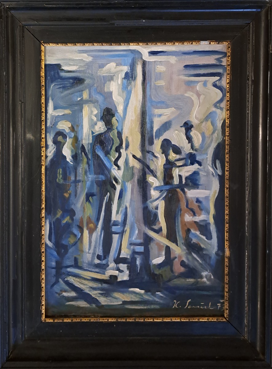 Karel Souček (1915 - 1982) - V kavárně