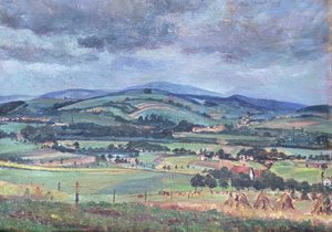 Vojtěch Sedláček (1892 - 1973) - Letní Krajina