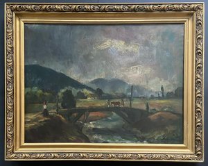 Béla Iványi-Grünwald (1867 - 1940) - Maďarská krajina
