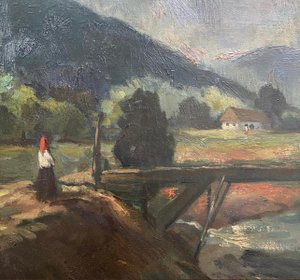 Béla Iványi-Grünwald (1867 - 1940) - Maďarská krajina