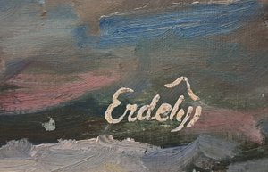 Vojtěch Erdélyi (1891 - 1955) - Zimní ves