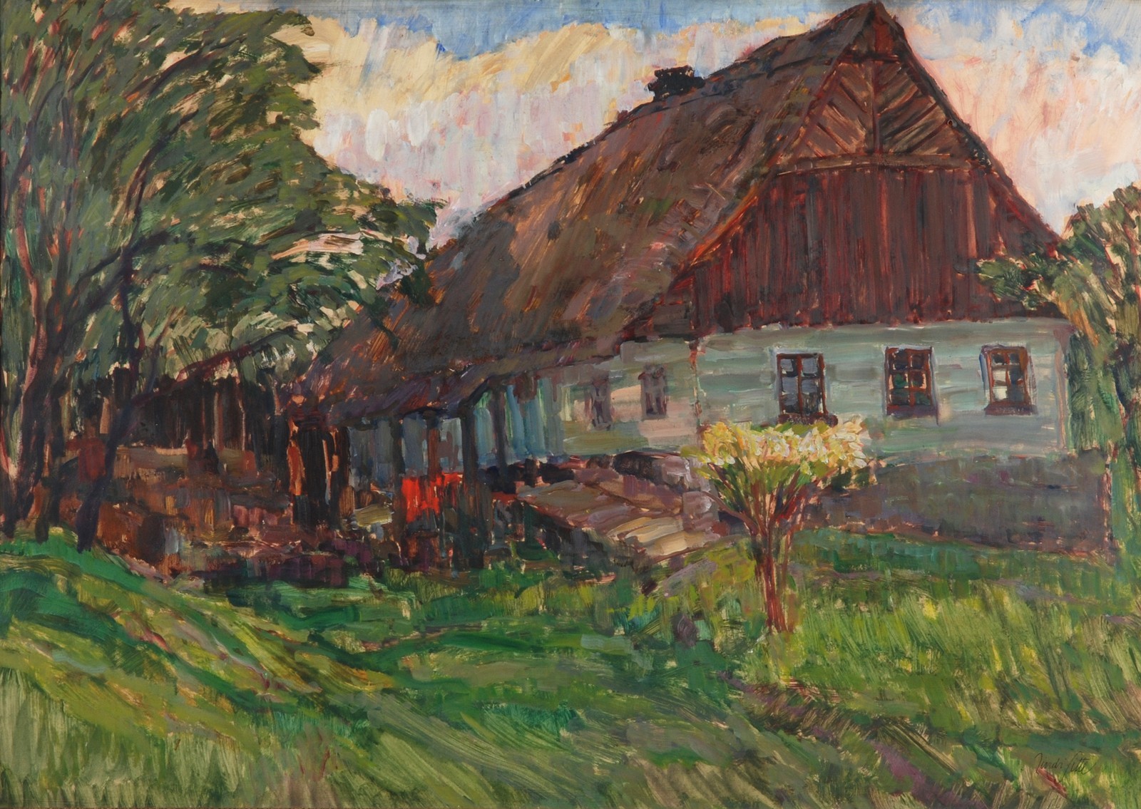 Jindřich Sitte - Venkovská chalupa
