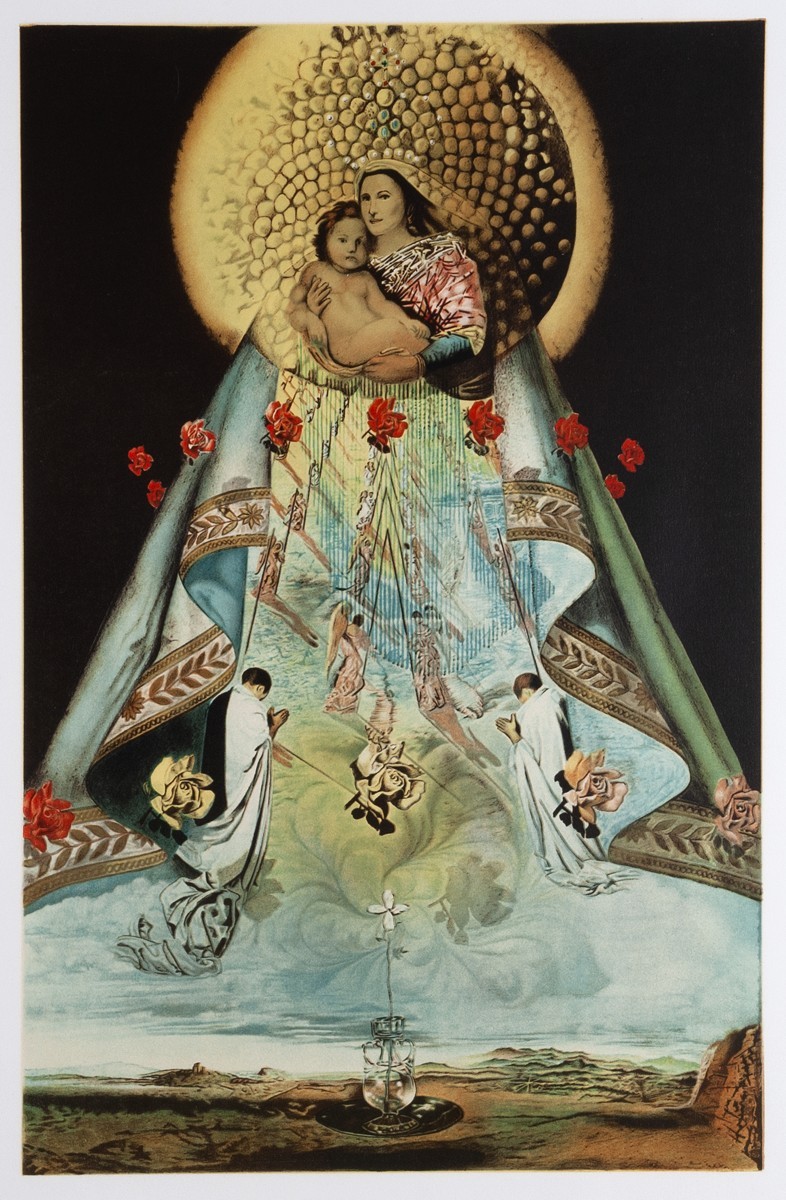 Salvador Dalí (after) - The Virgin of Gualupa