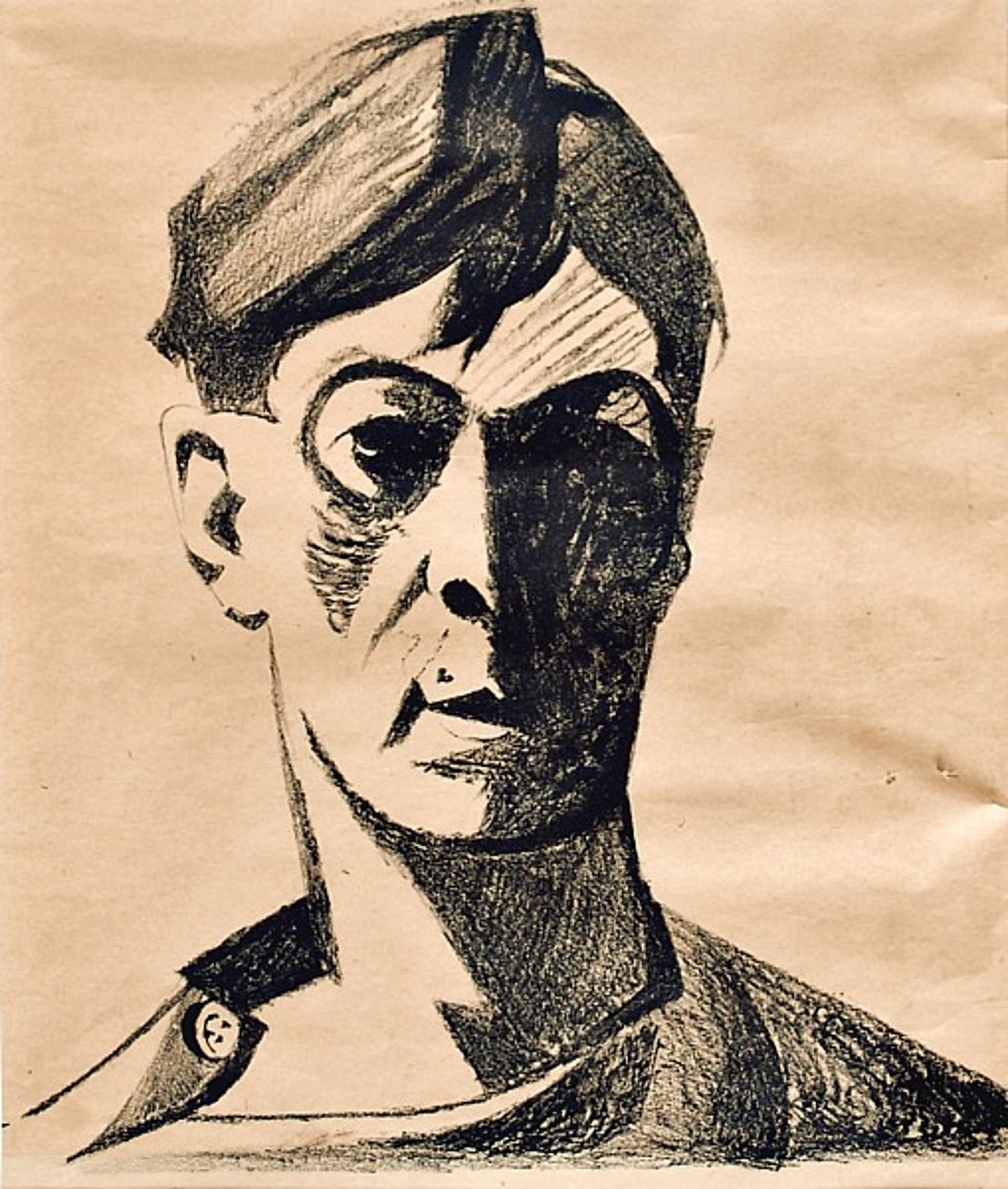 František Tichý - Autoportrét