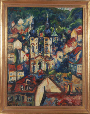 Alois Pitrmann - Kostel sv. Maří Magdaleny v Karlových Varech