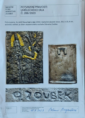 Olbram Zoubek - Eva a had z ráje