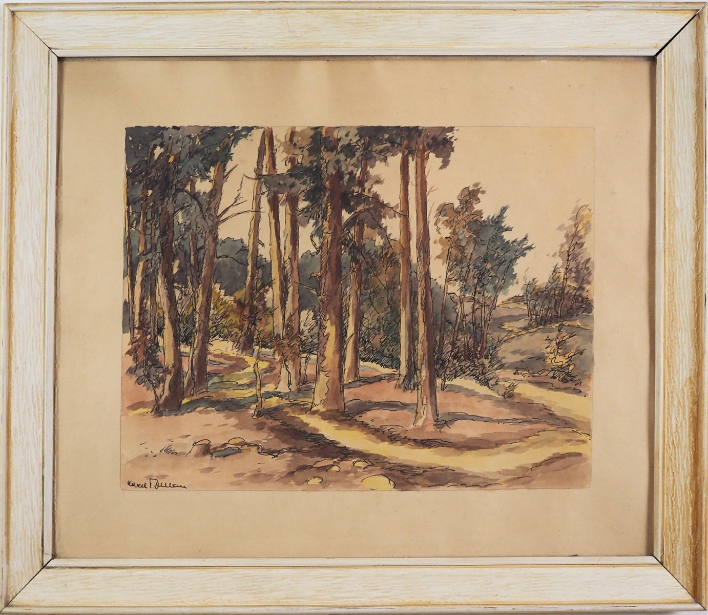 Karel Toman (1889 - ?) - V lese
