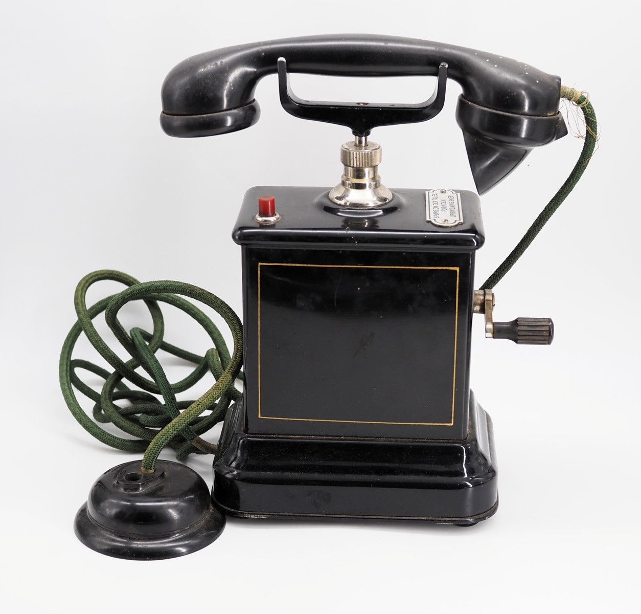 K.T.A.S. starožitný telefon na kliku 