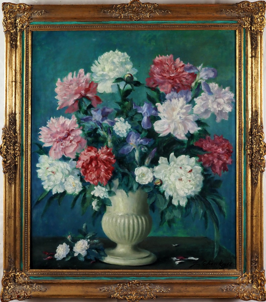 Jindřich Schenk (1892 - 1975) – Květina ve váze