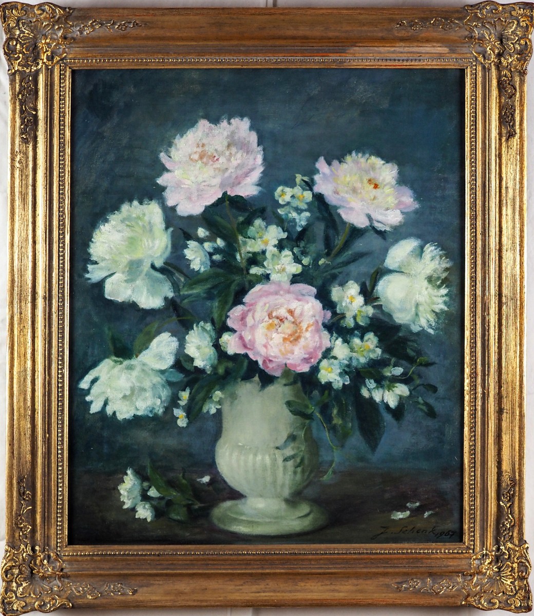 Jindřich Schenk (1892 - 1975) – Květina ve váze