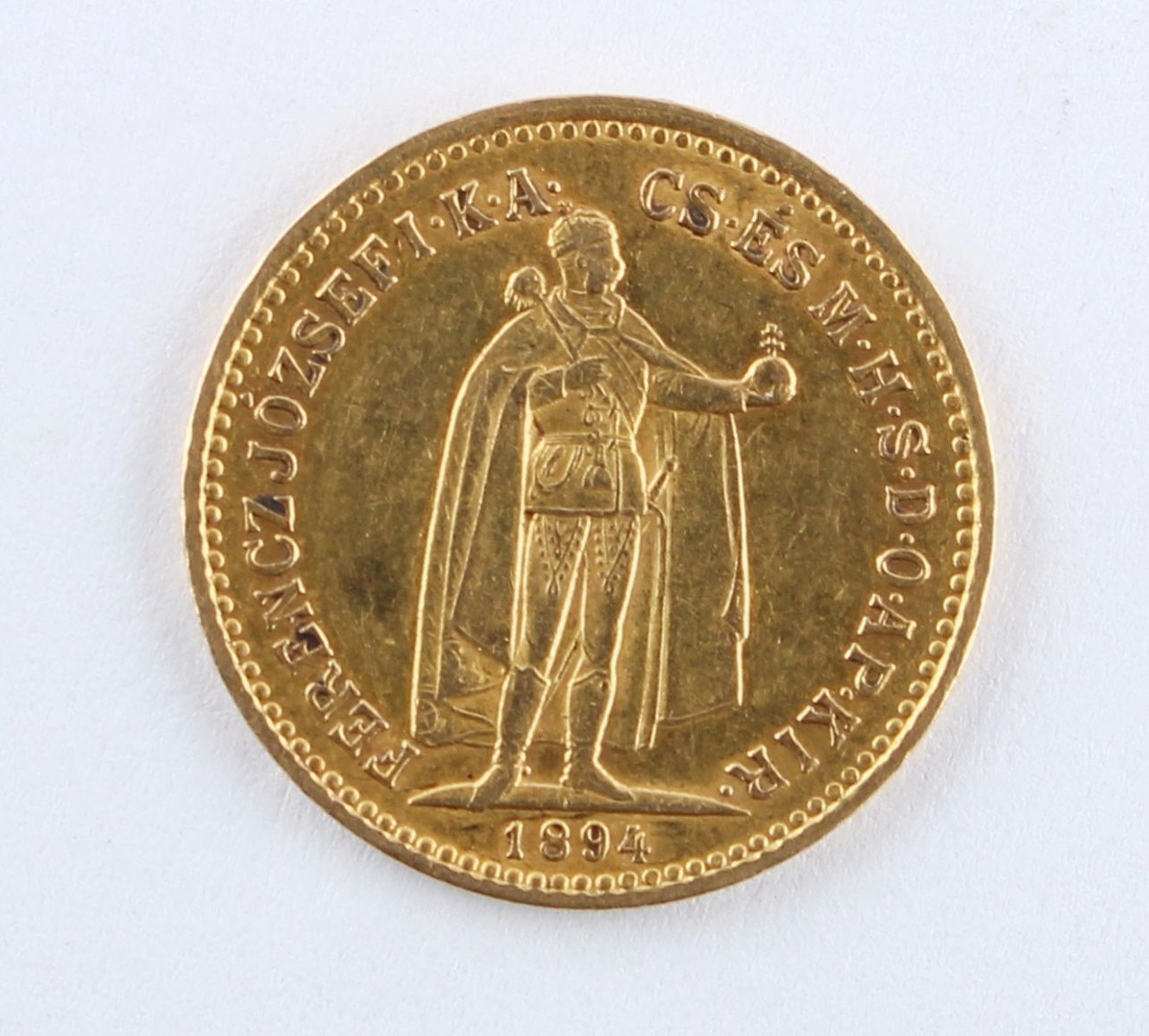 Zlatá mince: 10 Koruna 1894