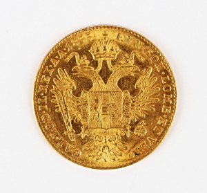 Zlatá mince: Dukát František  I. 1835