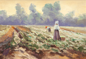 Lebeda Otakar - Sběračky zeleniny