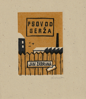 Psovod Gerža / Jan Zábrana ; linoryty Jan Laštovička
