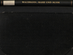 Rasse und Musik / Joachim Dukart, Richard Wichenauer, Gotthold Frotscher, Fritz Metzler, Josef Müller-Blattau, Guido Waldmann