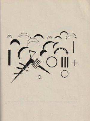 Punkt und Linie zu Fläche : Beitrag zur Analyse der malerischen Elemente / Wassily Kandinsky