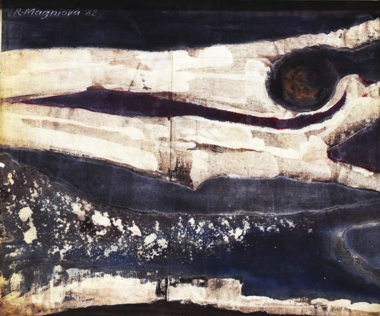 MAGNIOVÁ Růžena (1929-2008): Krajina