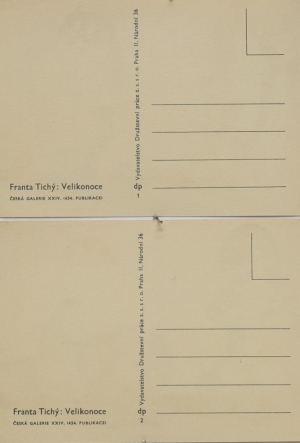TICHÝ František (1896-1961): Velikonoce