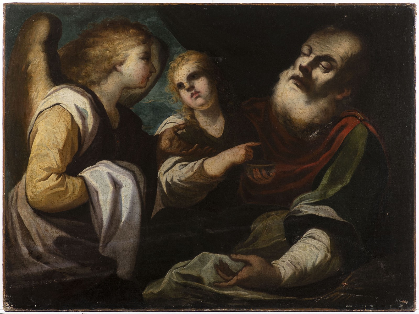 Tobias Restoring His Father Tobit's Sight