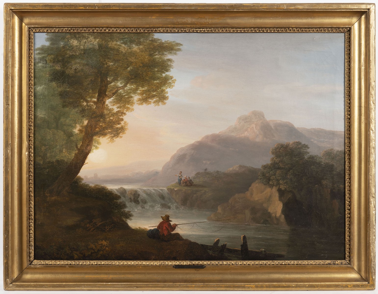 Pastoral Landscape with a Fisherman