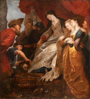Queen Tomyris with a Head of Cyrus