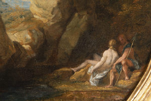 Southern Landscape with Lovers (Venus and Adonis?)