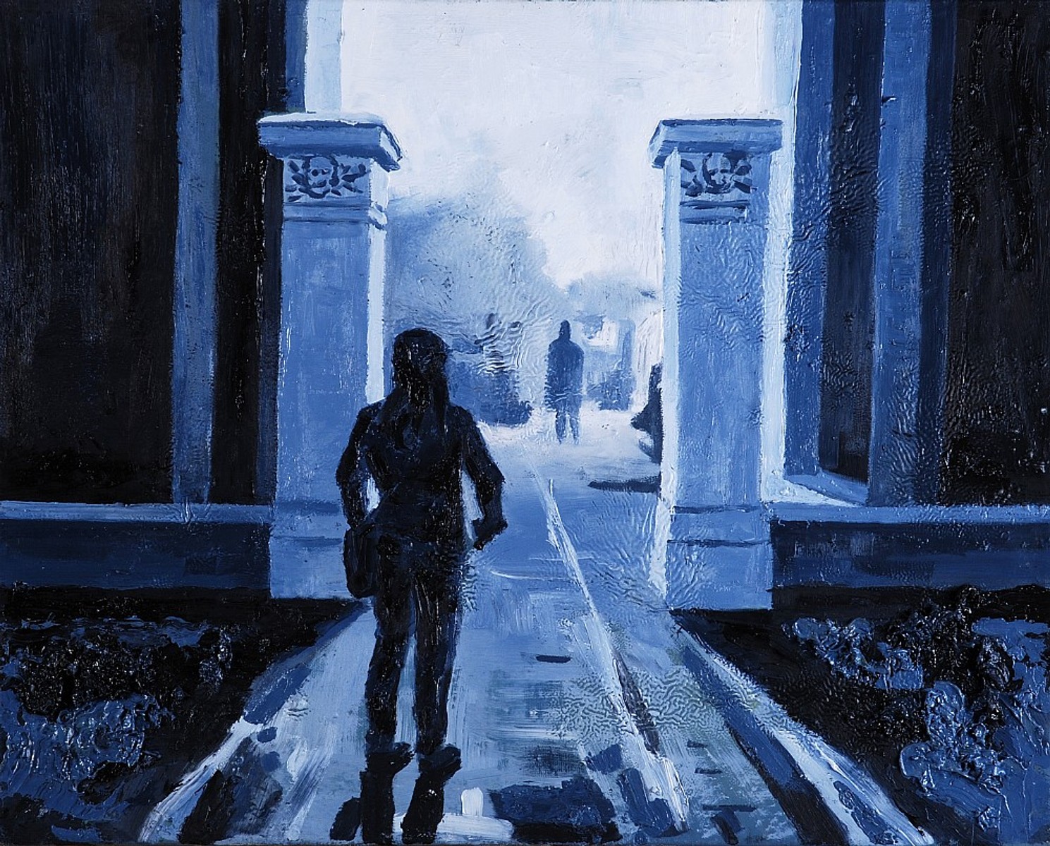 Luboš Vetengl  - Před branou hřbitova