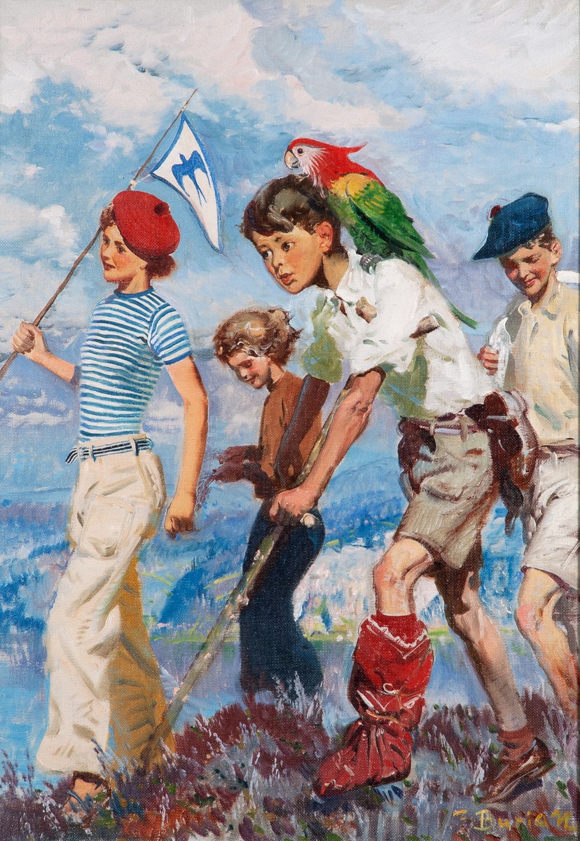 Zdeněk Burian - Arthur Ransome - Trosečníci z Vlaštovky