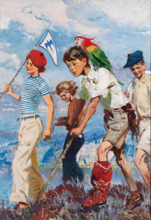 Zdeněk Burian - Arthur Ransome - Trosečníci z Vlaštovky