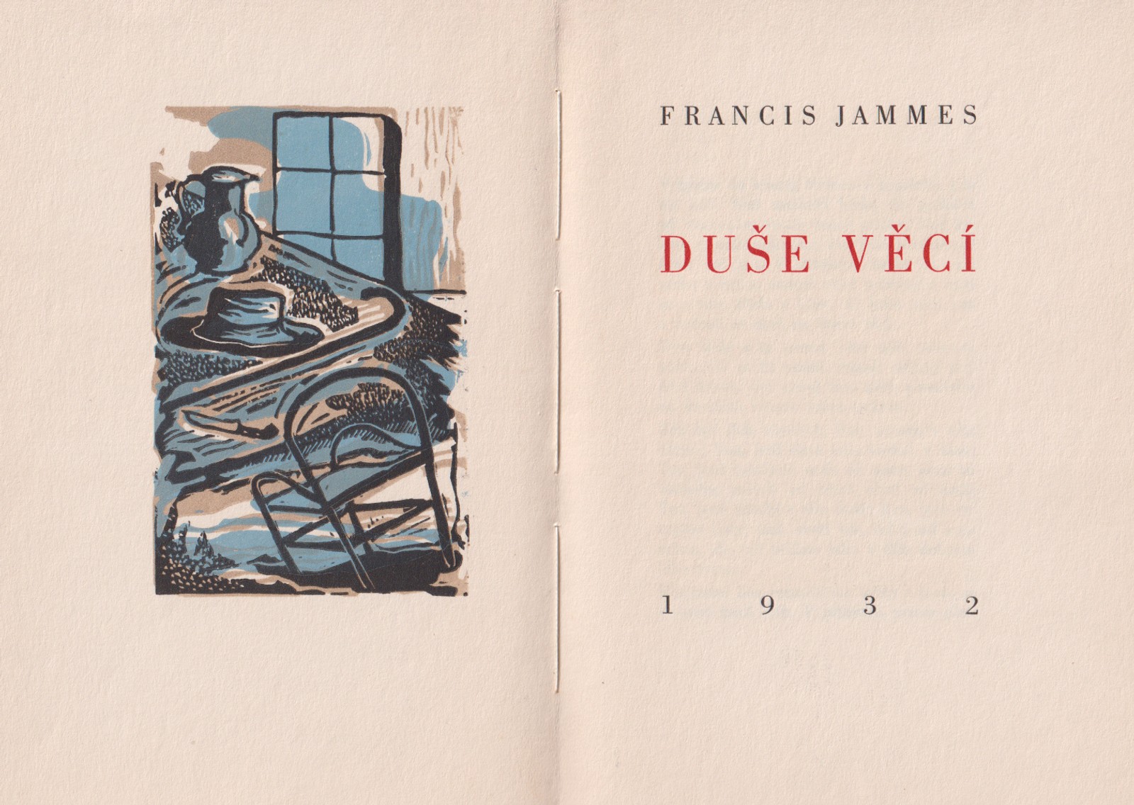 Jaromír Šedivý - Fr. Jammes: Duše věcí