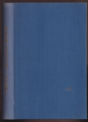Jindřich Štyrský - V. Nezval: Absolutní hrobař * básně 1937
