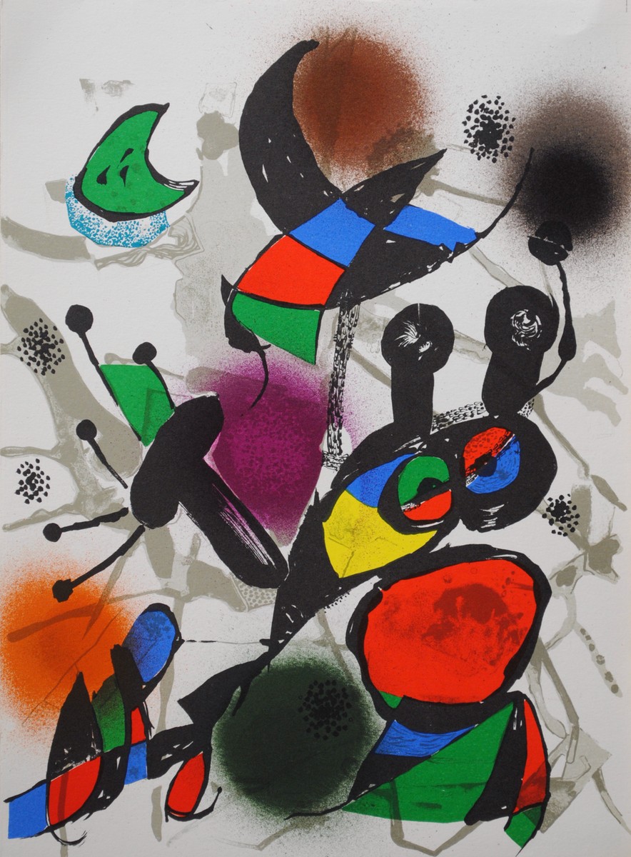 Joan Miró - Litografía original II