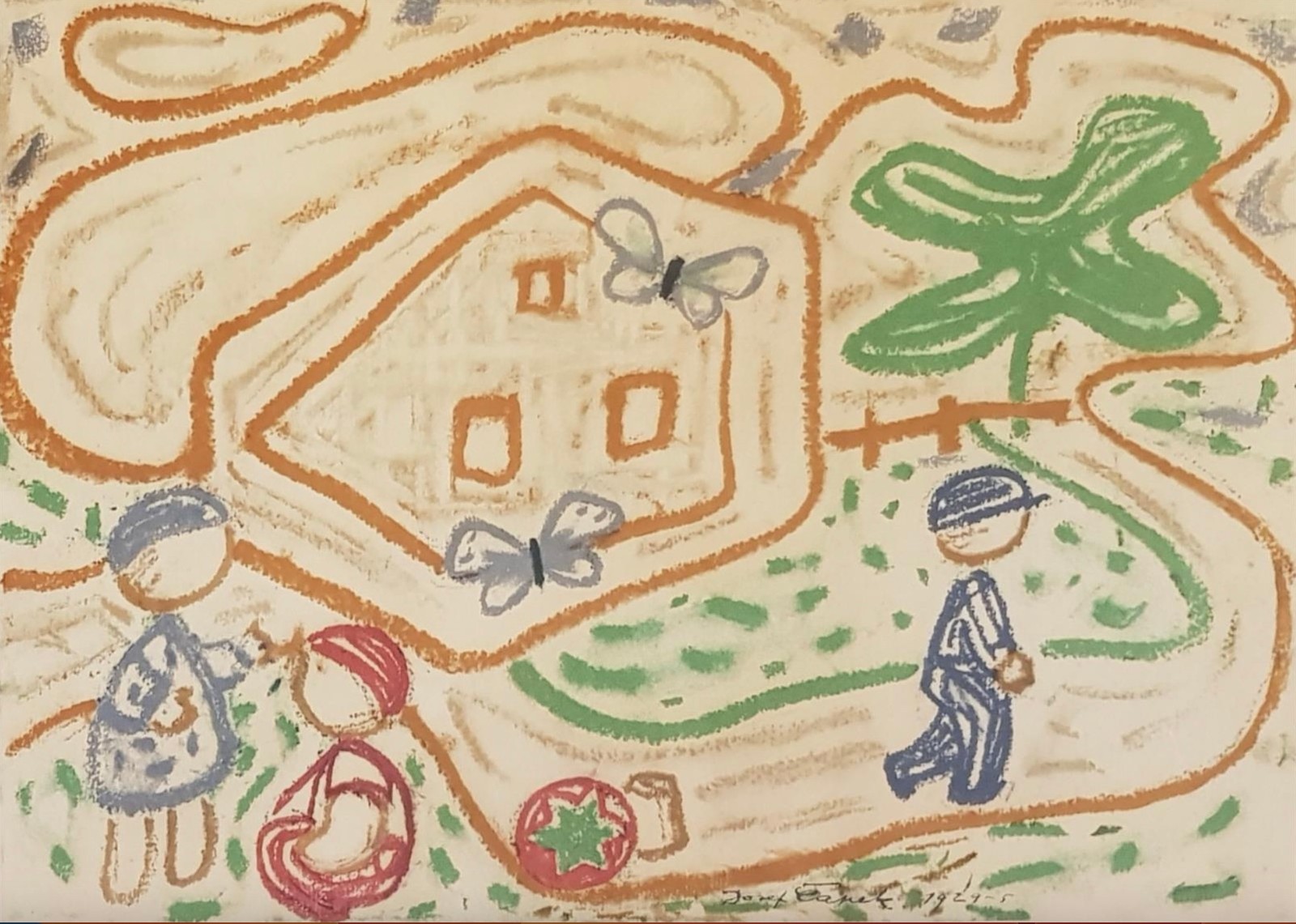 Josef ČAPEK (1887 - 1945) - Děti a motýly