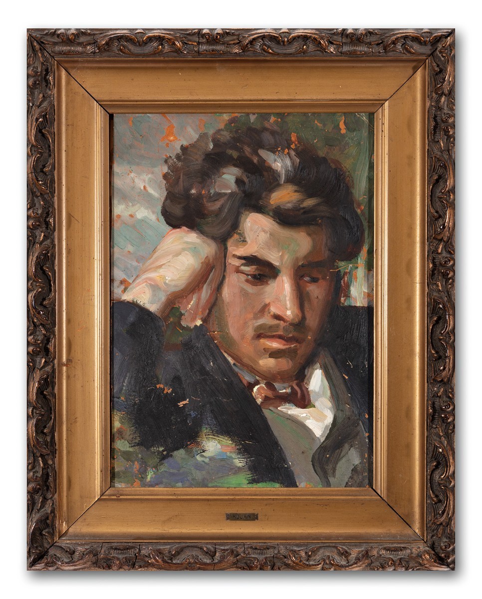 Kojan Jan Portr t Mu e Podzimn Aukce Vybran ch D l Livebid cz