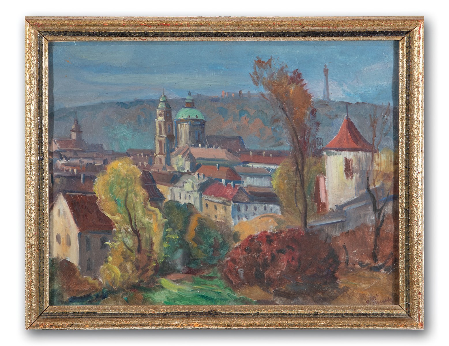 Šimek Jindřich - Pohled na Prahu