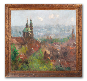 Kozák Václav - Pohled na Prahu