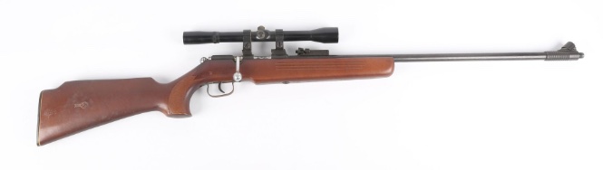 Jednoranná závorová puška MANU-ARM 22, ráže 5,6 mm