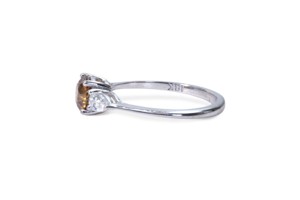 18 kt. Bílé zlato - Prsten - Diamant 0,88 ct