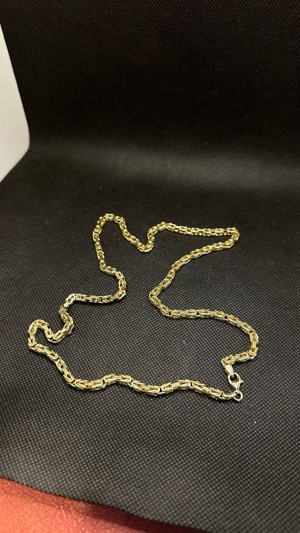 Zlatý královský řetízek 14 kt