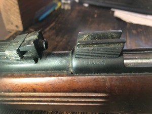Jednoranná závorová puška MANU-ARM 22, ráže 5,6 mm