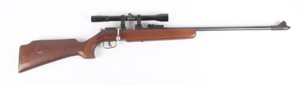 Jednoranná závorová puška MANU-ARM 22, ráže 5,6 mm