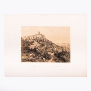 (Zámek Náchod) A. Haun: SCHLOSS NACHOD, ZÁMEK NÁCHOD