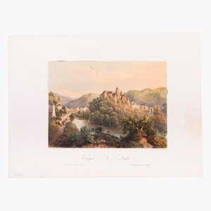 (Hrad a město Loket) A. Haun: Elbogen., Loket.