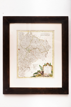 (Mapa Čech) G. Zuliani, G. Pitteri: PARTE ORIENTALE del REGNO di BOEMIA